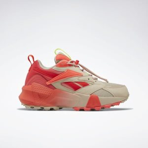 Reebok Aztrek Double Mix Trail Turnschuhe Damen - Rot/HellGrün - DE 296-NFO